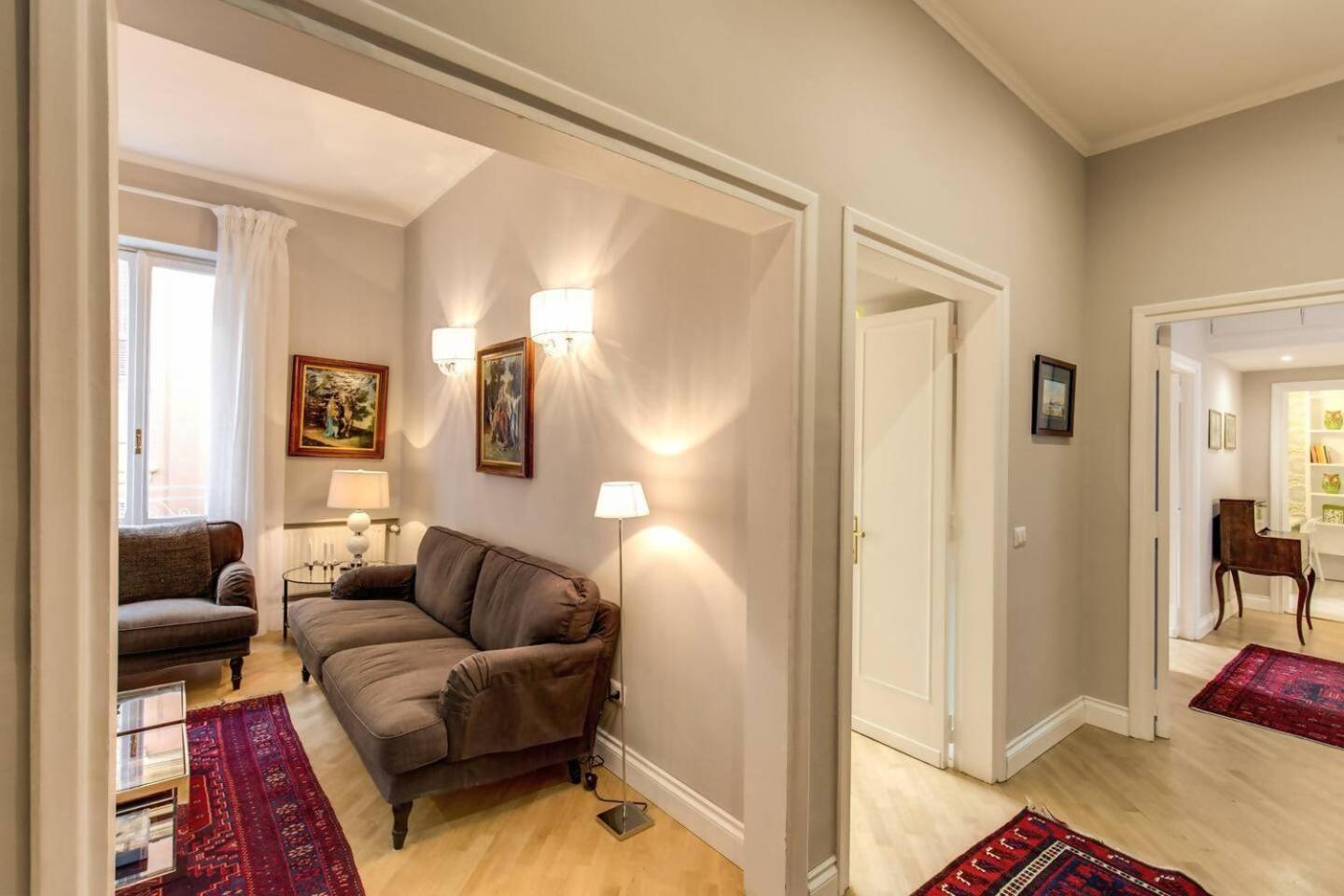 Lovely Flat By The Vatican Rome Bagian luar foto